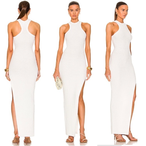 SER.O.YA Dresses & Skirts - NWT SER.O.YA Ira Dress Small White Retrofete Revolve Neiman Marcus Fwrd $245